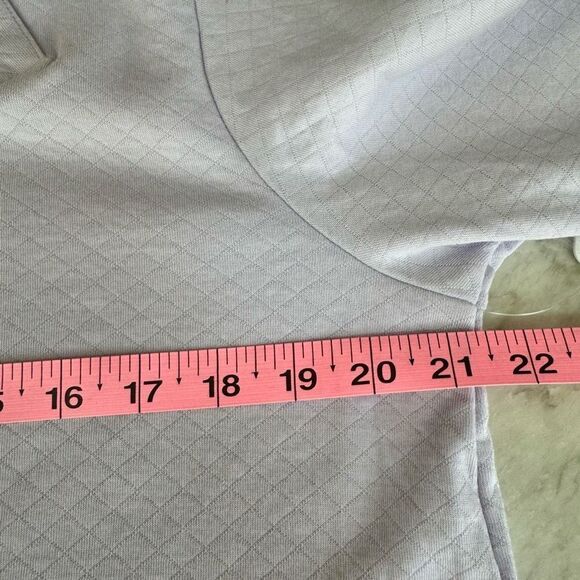 Soft Surroundings Toachi Canyon Quilted Tunic in Lavender Size M NWT cotton - Picture 6 of 8